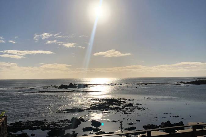 Nascer do sol na Terceira Praia